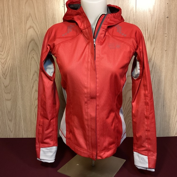 Mountain Hardware Windstopper Soft Shell Womens Hooded jacket size small - Picture 1 of 13